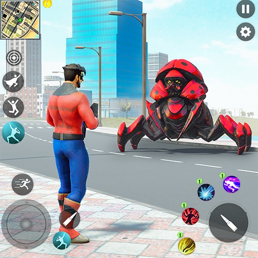 Spider Hero Action Fighting